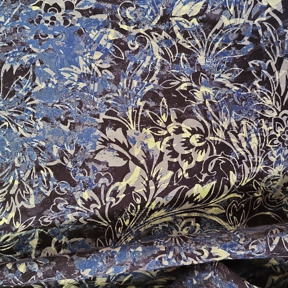 NWOT Catherines Blue Floral Tee - Picture 3 of 6